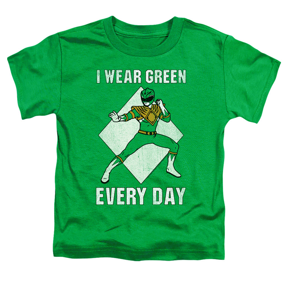 POWER RANGERS/ALWAYS GREEN - S/S TODDLER TEE - KELLY GREEN