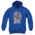 POWER RANGERS BEAST MORPHERS/MORPHIN TIME - YOUTH PULLOVER HOODIE - ROYAL BLUE