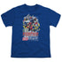 POWER RANGERS BEAST MORPHERS/MORPHIN TIME - S/S YOUTH 18/1 - ROYAL BLUE