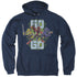 POWER RANGERS BEAST MORPHERS/GO GO - ADULT PULLOVER HOODIE - NAVY