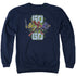 POWER RANGERS BEAST MORPHERS/GO GO - ADULT CREWNECK SWEATSHIRT - NAVY