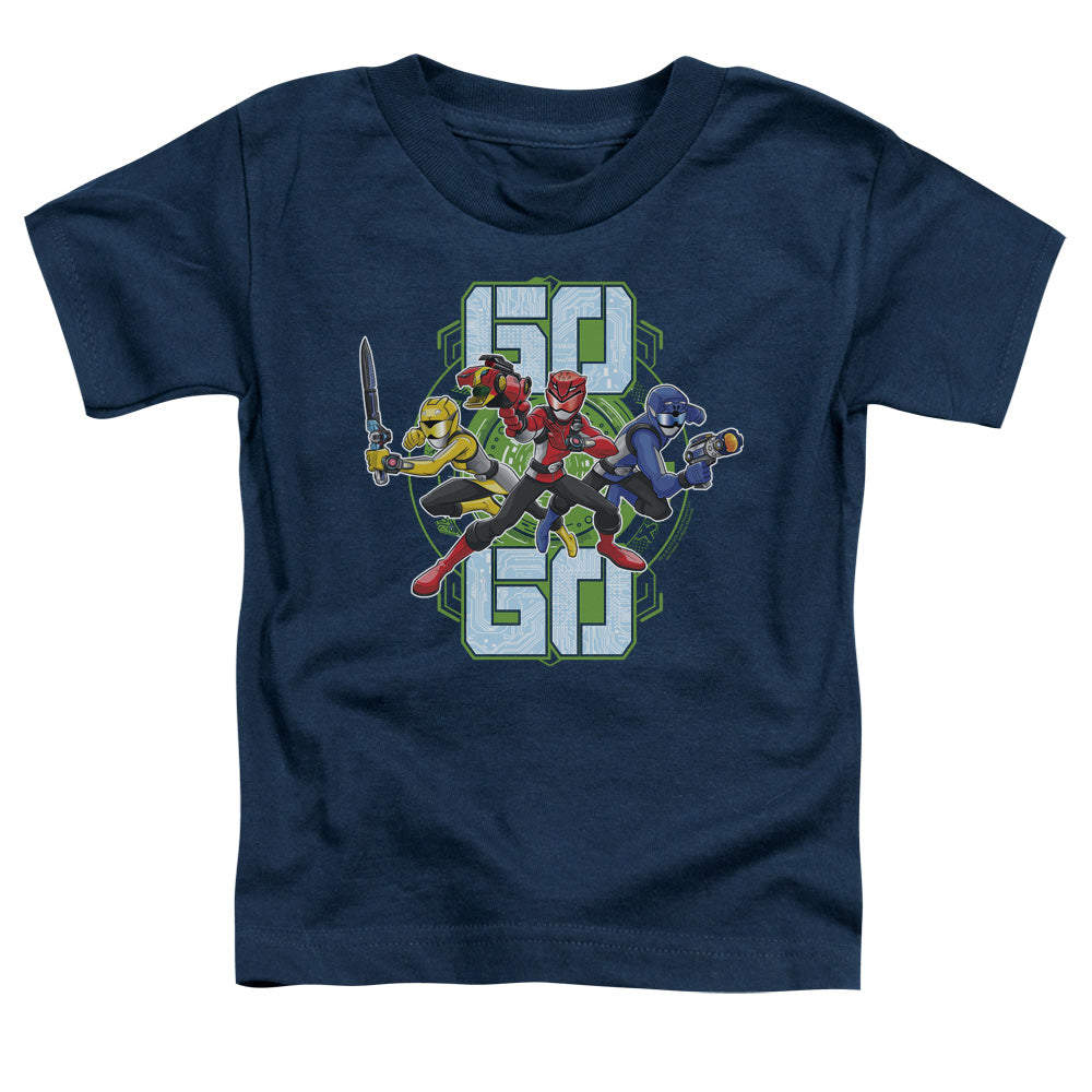 POWER RANGERS BEAST MORPHERS/GO GO - S/S TODDLER TEE - NAVY
