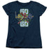 POWER RANGERS BEAST MORPHERS/GO GO - S/S WOMENS TEE - NAVY