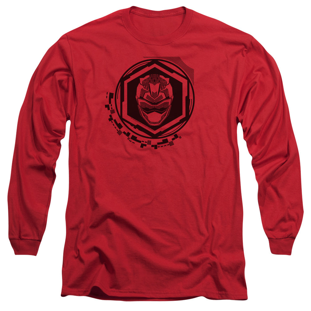 POWER RANGERS BEAST MORPHERS/RED RANGER - L/S ADULT 18/1 - RED