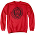 POWER RANGERS BEAST MORPHERS/RED RANGER - ADULT CREWNECK SWEATSHIRT - RED