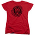 POWER RANGERS BEAST MORPHERS/RED RANGER - S/S WOMENS TEE - RED