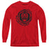 POWER RANGERS BEAST MORPHERS/RED RANGER - YOUTH LONG SLEEVE TEE - RED