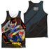 POWER RANGERS BEAST MORPHERS/MEGAZORD (FRONT/BACK PRINT) - ADULT POLY TANK TOP - MULTI