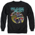 POWER RANGERS BEAST MORPHERS/BEAST RELEASE - ADULT CREWNECK SWEATSHIRT - BLACK