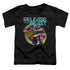 POWER RANGERS BEAST MORPHERS/BEAST RELEASE - S/S TODDLER TEE - BLACK
