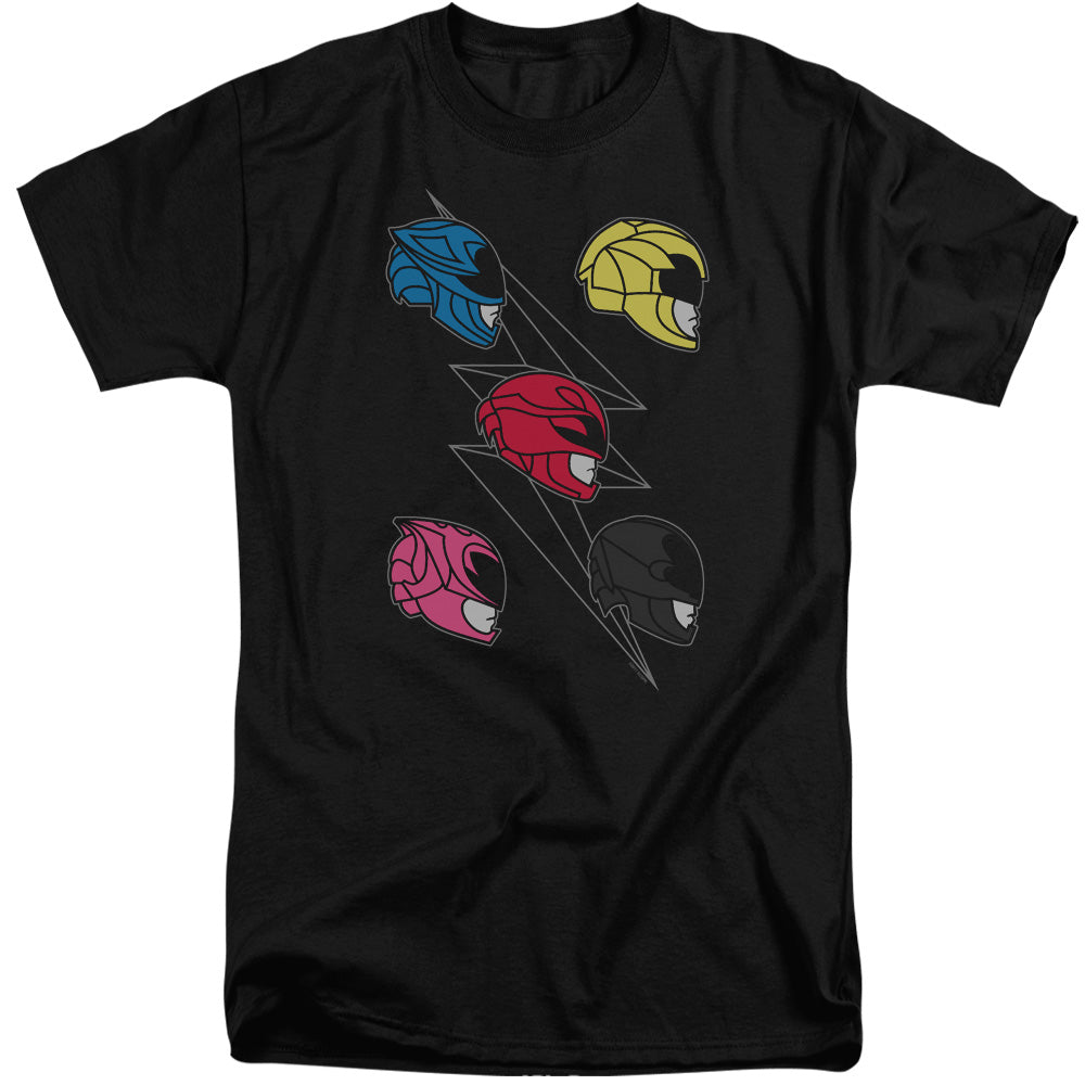 POWER RANGERS MOVIE/LINE HELMETS - S/S ADULT TALL 18/1 - BLACK