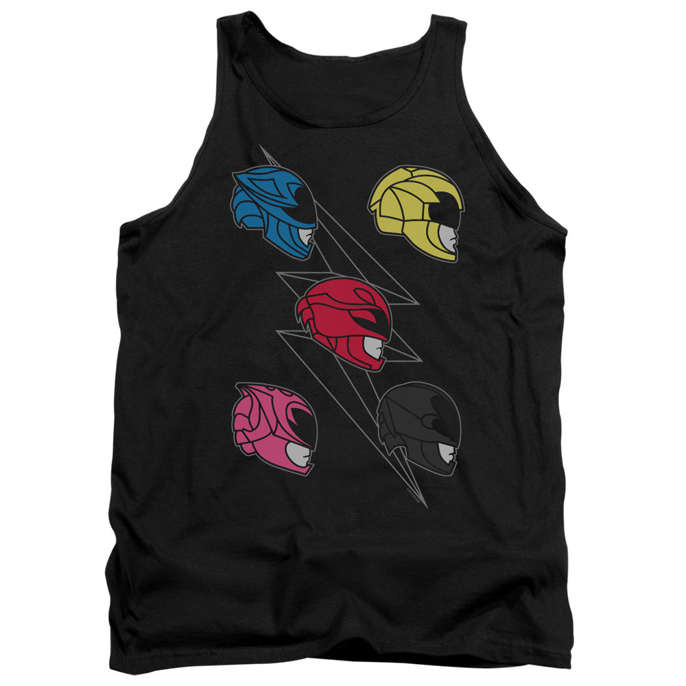 POWER RANGERS MOVIE/LINE HELMETS - ADULT TANK - BLACK