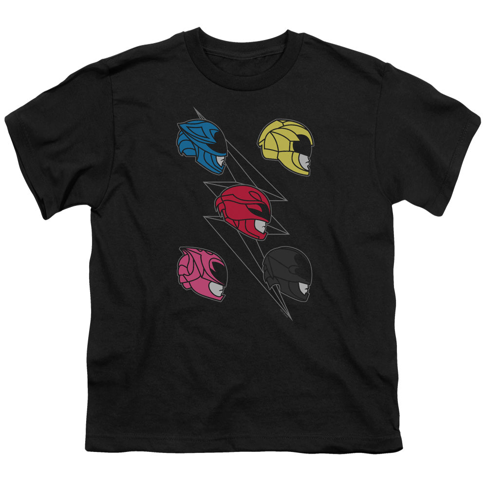 POWER RANGERS MOVIE/LINE HELMETS - S/S YOUTH 18/1 - BLACK