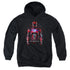 POWER RANGERS MOVIE/RED RANGER - YOUTH PULLOVER HOODIE - BLACK