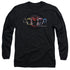 POWER RANGERS MOVIE/HEAD GROUP -  L/S ADULT 18/1  - BLACK