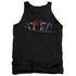 POWER RANGERS MOVIE/HEAD GROUP - ADULT TANK - BLACK