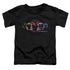 POWER RANGERS MOVIE/HEAD GROUP - S/S TODDLER TEE - BLACK
