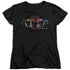 POWER RANGERS MOVIE/HEAD GROUP - S/S WOMENS TEE - BLACK