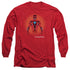 POWER RANGERS MOVIE/RED POWER RANGER GRAPHIC -  L/S ADULT 18/1  - RED