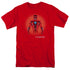 POWER RANGERS MOVIE/RED POWER RANGER GRAPHIC - S/S ADULT 18/1 - RED