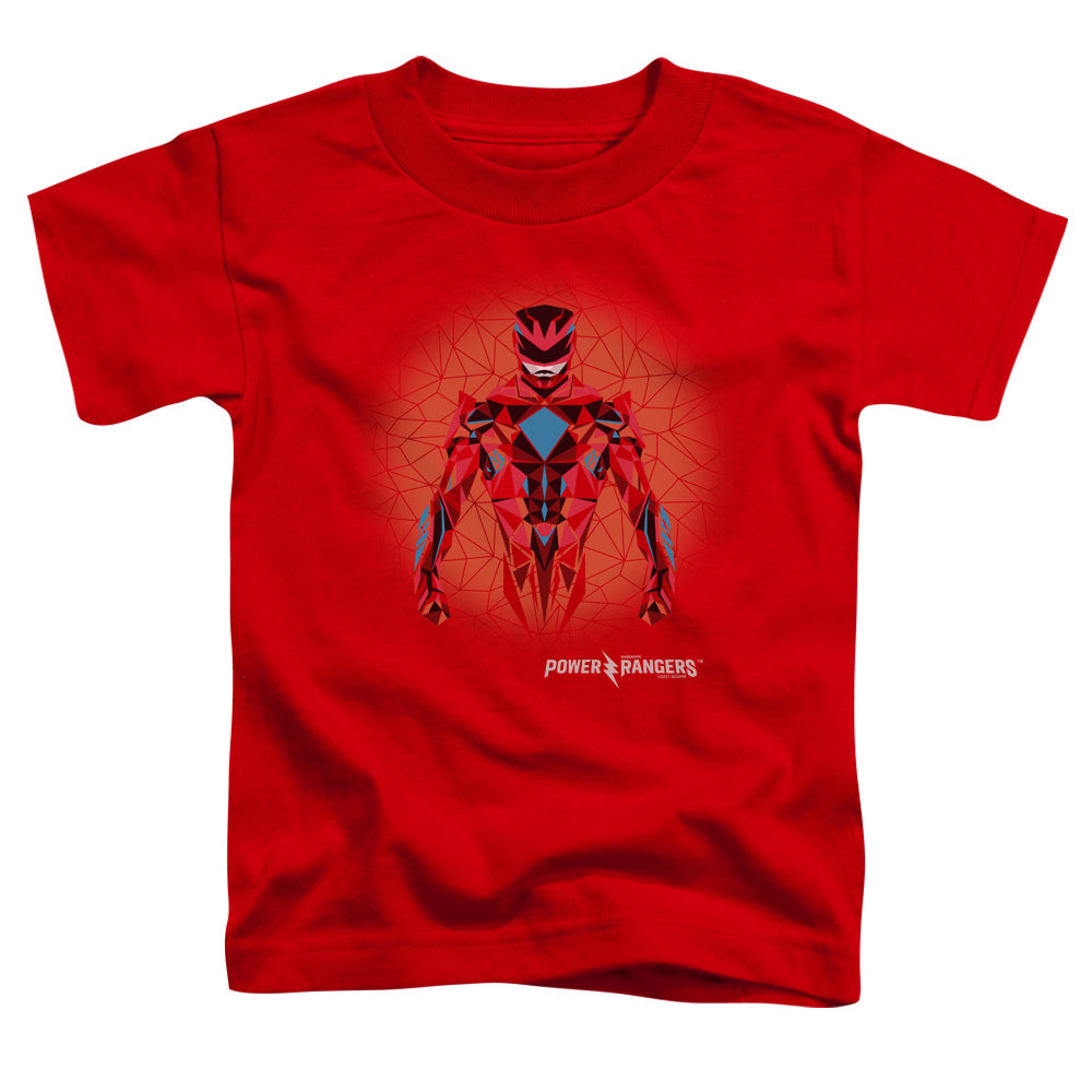 POWER RANGERS MOVIE/RED POWER RANGER GRAPHIC - S/S TODDLER TEE - RED