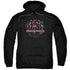 POWER RANGERS MOVIE/RANGER CIRCUITRY - ADULT PULLOVER HOODIE - BLACK