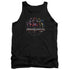 POWER RANGERS MOVIE/RANGER CIRCUITRY - ADULT TANK - BLACK