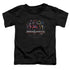POWER RANGERS MOVIE/RANGER CIRCUITRY - S/S TODDLER TEE - BLACK