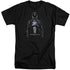 POWER RANGERS MOVIE/BLACK RANGER - S/S ADULT TALL 18/1 - BLACK