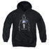 POWER RANGERS MOVIE/BLACK RANGER - YOUTH PULLOVER HOODIE - BLACK