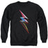 POWER RANGERS MOVIE/MOVIE BOLT - ADULT CREWNECK SWEATSHIRT - BLACK