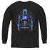 POWER RANGERS MOVIE/BLUE RANGER - YOUTH LONG SLEEVE TEE - BLACK