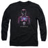 POWER RANGERS MOVIE/PINK RANGER -  L/S ADULT 18/1  - BLACK
