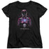 POWER RANGERS MOVIE/PINK RANGER - S/S WOMENS TEE - BLACK