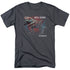 POWER RANGERS MOVIE/RED ZORD - S/S ADULT 18/1 - CHARCOAL