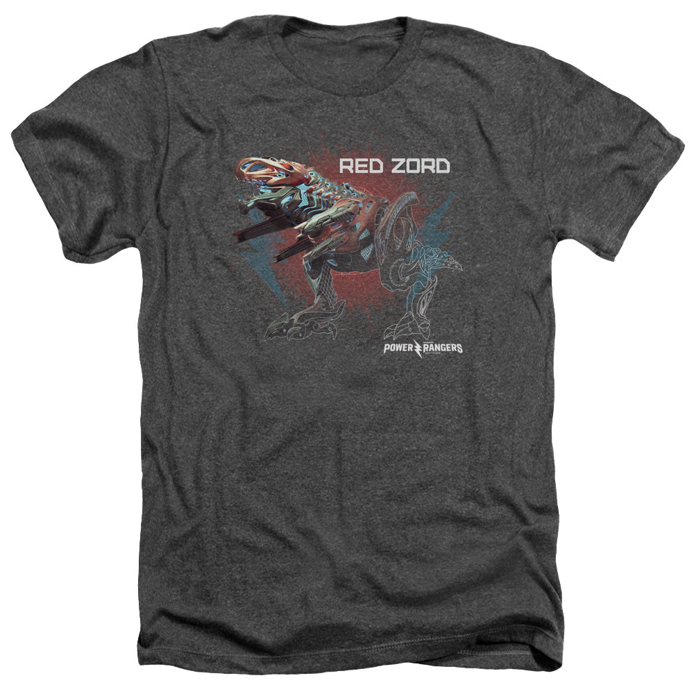 POWER RANGERS MOVIE/RED ZORD - ADULT HEATHER - CHARCOAL