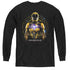 POWER RANGERS MOVIE/YELLOW RANGER - YOUTH LONG SLEEVE TEE - BLACK