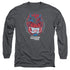 POWER RANGERS MOVIE/ITS MORPHIN TIME -  L/S ADULT 18/1  - CHARCOAL