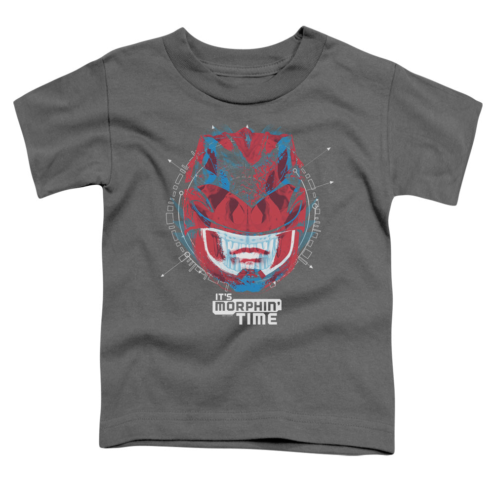 POWER RANGERS MOVIE/ITS MORPHIN TIME - S/S TODDLER TEE - CHARCOAL