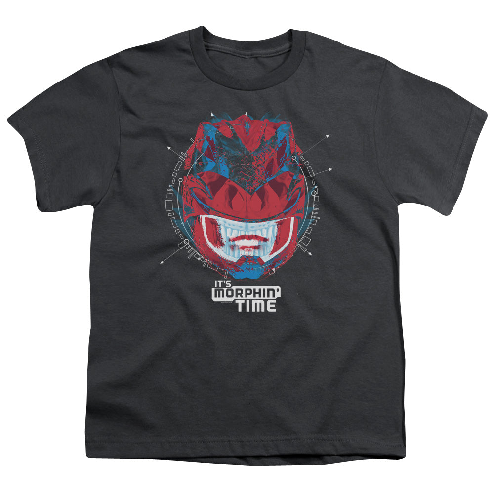 POWER RANGERS MOVIE/ITS MORPHIN TIME - S/S YOUTH 18/1 - CHARCOAL