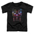 POWER RANGERS MOVIE/TEAM OF RANGERS MOVIE - S/S TODDLER TEE - BLACK