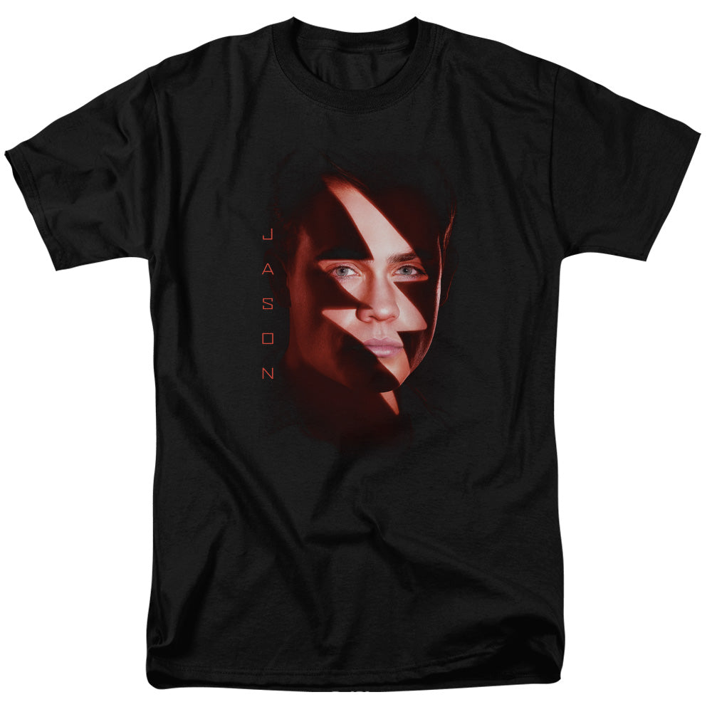 POWER RANGERS MOVIE/JASON BOLT - S/S ADULT 18/1 - BLACK