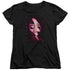 POWER RANGERS MOVIE/KIMBERLY BOLT - S/S WOMENS TEE - BLACK