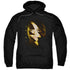 POWER RANGERS MOVIE/TRINI BOLT - ADULT PULLOVER HOODIE - BLACK