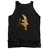 POWER RANGERS MOVIE/TRINI BOLT - ADULT TANK - BLACK