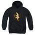 POWER RANGERS MOVIE/TRINI BOLT - YOUTH PULLOVER HOODIE - BLACK