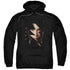 POWER RANGERS MOVIE/ZACK BOLT - ADULT PULLOVER HOODIE - BLACK