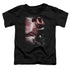 POWER RANGERS MOVIE/RED ZORD POSTER - S/S TODDLER TEE - BLACK