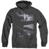 POWER RANGERS MOVIE/BLACK ZORD POSTER - ADULT HEATHER HOODIE - BLACK