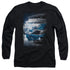POWER RANGERS MOVIE/BLUE ZORD POSTER -  L/S ADULT 18/1  - BLACK